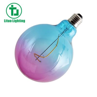 China Residential Customized Letter Word Love Dream Home Hope Led Bulb Decorative Light G125 Filament Led Edison Bulbs for sale