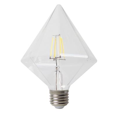 China Residential Diamond Shape LED Filament Lamp 2W 4W 6W 8W 2700K-6500K for sale