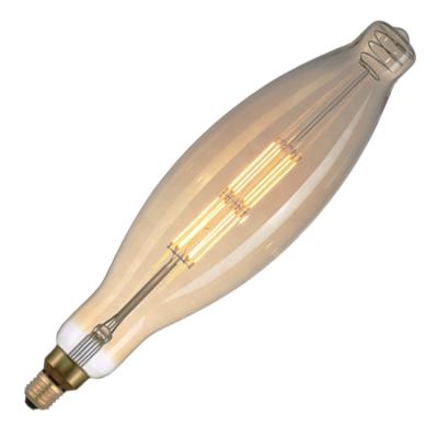 China BT120 8W Filament Residential Warm White Dimmable Led Light Bulbs E26 E27 120V 240V for sale