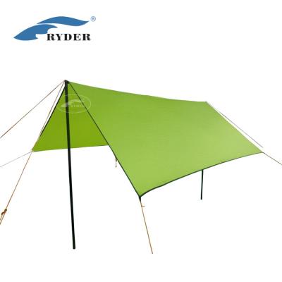 China Camouflage/Field Camouflage/Field Ultralight Compact Silicone Tent Double Side Play Tent Sun Shelter Camping Tent Nylon Tarps for sale