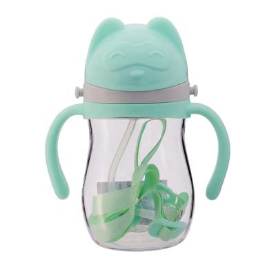 China BPA Free New Baby Training Cup Baby Drinks New Coming Water Bottle With Straw for sale