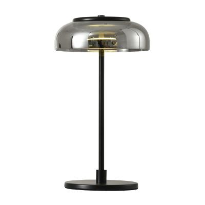 China Nordic EUROPE Custom House Task Glass Shade Led Desk Lamp Light for sale