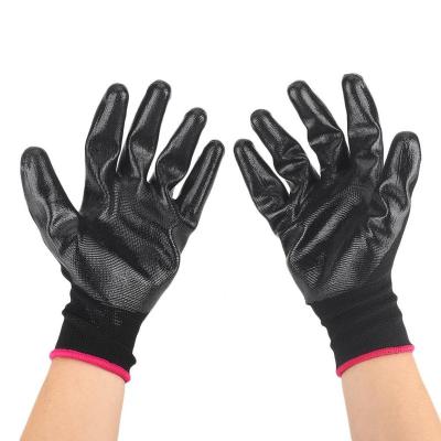 China Anti Slip Cheap Price 13 Gauge Polyester PU Coated Protective Equipment Gloves for sale