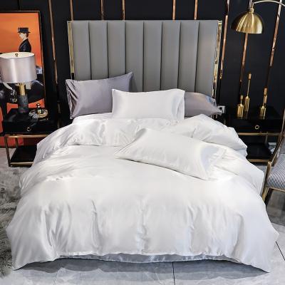 China High Quality Anti-Static Bedroom Comforter Sets Luxury Duvet Cover White Bedding Sets Design for sale