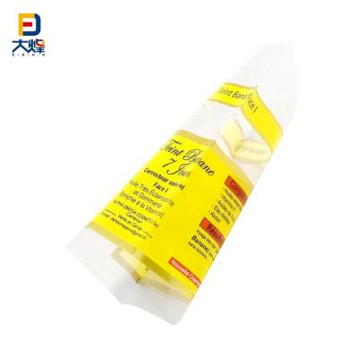 China Disposable Custom PVC Shrink Sheet Plastic Plastic Packaging Label for sale