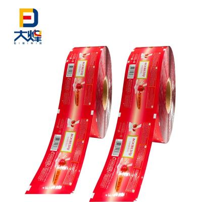 China Customized Logo Plastic Packaging Roll Film Moisture Proof For Wafer Roll for sale