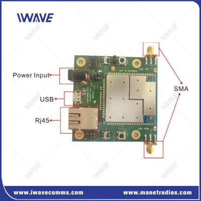 중국 OEM 무선 IP 메쉬 모듈 HD 비디오 전송 / UAV 및 UGV 판매용