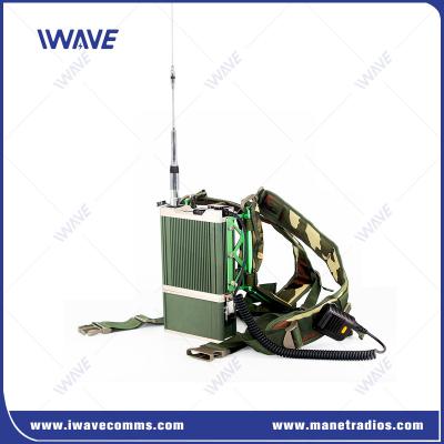 China Ad-Hoc Network Military Manpack Radio Repeater 136MHz-174MHz VHF Manpack Radio for sale