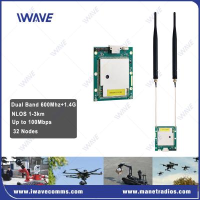 China NLOS 3km Mesh Radio Module Hd Video Transmitter 5 Watts Mesh Network Module for sale