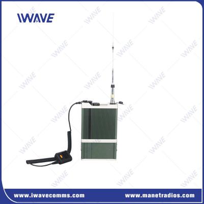 China 20km Tri Channel MANET Radios VHF Base Station Narrowband Self Grouping for sale