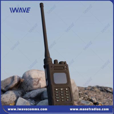 China Multiple Hops Tactical MANET Radios 136MHz-174MHz Handheld VHF Radio for sale