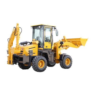 China Factory Quality Guarantee 37kw 0.1m3 Bucket Capacity Low Fuel Consumption Wheel Backhoe Loader Small For Commercial for sale