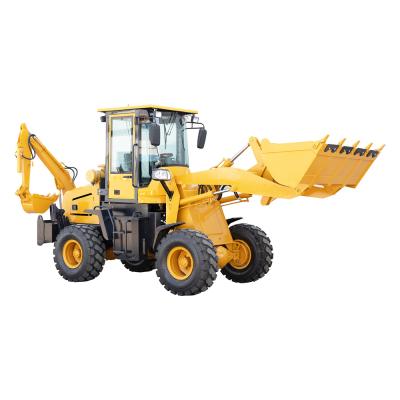 China Durable Factory Wholesale 37kw 0.1m3 Bucket Capacity Morning Wheel Backhoe Loader For Household for sale