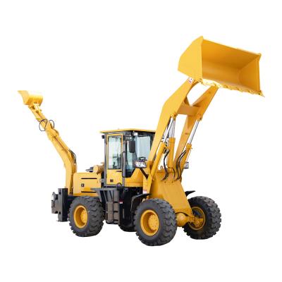 China Hot Selling Durable Factory 76kw 0.3m3 Bucket Capacity Morning Backhoe Loader Tractor For Commercial for sale