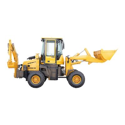 China Factory Low Price 37kw 0.1m3 Bucket Capacity Value-Preserving Small Mini Tractor Backhoe Loader For Household for sale