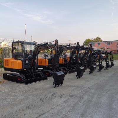 China Factory New CE EPA Escavatore 3 Ton Construction Mini Excavator Mini Bagger Kubato Excavator Digger Mini for sale