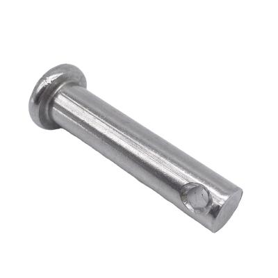 China Dongguan machinery stainless steel clevis lock aluminum pins hole adjustable with stainless steel main clevis pin for sale