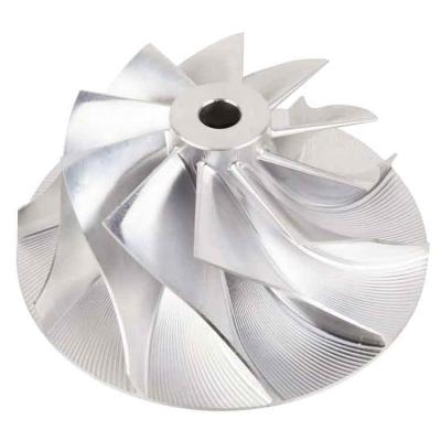 China Aluminum Dongguan manufacturer customization Stainless Steel aluminum casting Compressor Turbo Water Pump Impeller for sale