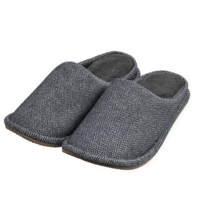 China Hot sale men's winter fashion trend home slippers waterproof slippers solid color non-slip main slippers large for couples for sale