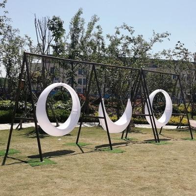 China Outdoor Play Equipment Amusement Park Equipment Lighting Patio Swing Patio Chair for Park and Home for sale