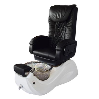 China Modern Professional Hydrotherapy Spa Massage Chair Fiberglass Reinforced Plastics Nail Pedicure Salon Chair Beauty Pedicure Chair for sale