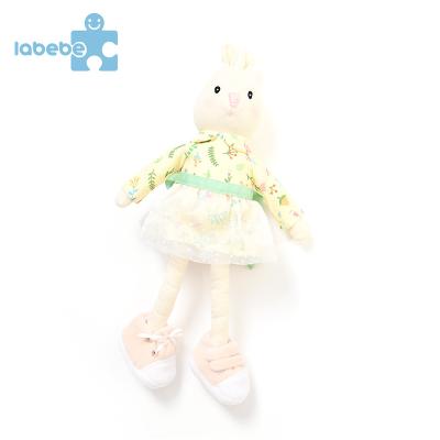 China Wholesale Funny Educational Toy Kids Posing New Design Baby Girl Cartoon Rabbit Bed Hanging Soft Toy for sale