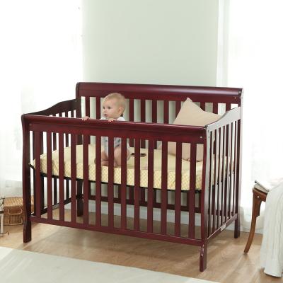 China Wholesale Excellent Quality Manufacturer Traditional Baby Cribs Wooden Baby Crib Crib for Babies and Children for sale