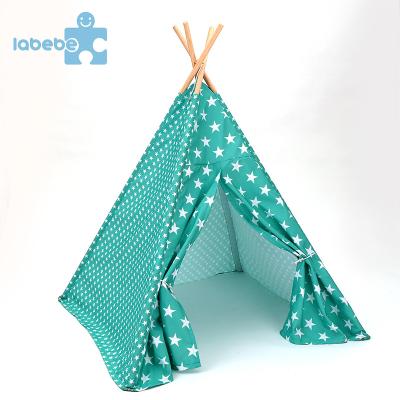 China Hot Selling Soft Toy Cloth Kids Play Style Premium Kids Tent Outdoor Teepee for sale