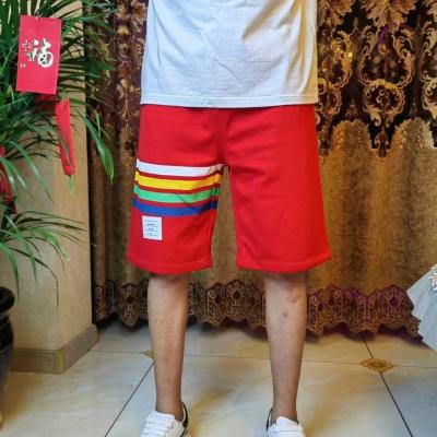 China wholesale Anti-wrinkle 100% cotton print gradient casual jogger unisex cargo shorts mesh basketball designer custom logo QUICK DRY shorts for sale