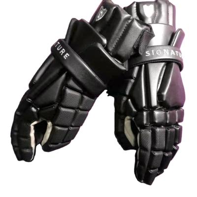 China Custom Lacrosse Game Lacrosse Gloves Brand Logo Sizing XS/S/M/L For Men's Binding, Midfield, Defense for sale