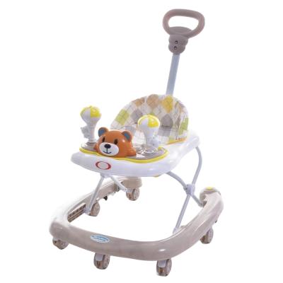 China 2021 New Eco-friendly Baby Walkers With Pushers For 6-18 Months Baby Walkers With Music For Rollover Prevention for sale