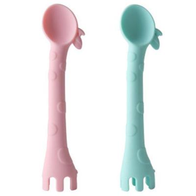 China Low Price BPA Free Type New Baby First Administer Silicone Modern Spoon Cute Baby Spoon Baby Spoon for sale