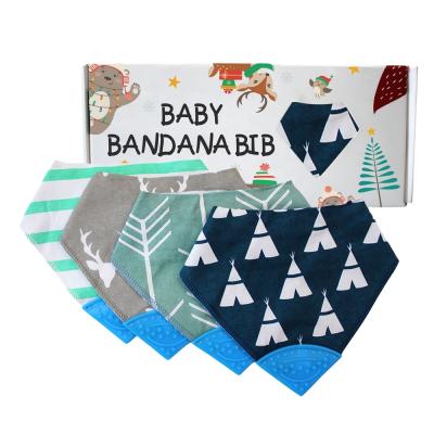 China Antibacterial Baby Bandana Drool Bibs Cotton Baby Bandana Drool Bibs for Drooling and Teething Baby Bibs for sale