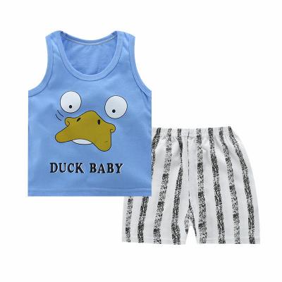 China Breathable Summer Kids Boutique Outfits Fashion Cotton Shorts Sleeve Clothes for sale