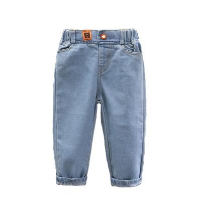 China OEM Breathable Service Wholesale Kids Pants Unisex Blue Jeans For Kids for sale