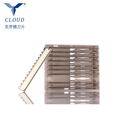 China Twin Blade Stainless Steel Utility Feather Styling Blade / Feather Blade for sale