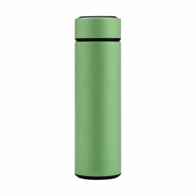 China 500ml Vacuum Flask PORTABLE Smart Thermos Insulated Water Bottle With Led Temperature Display Lid for sale