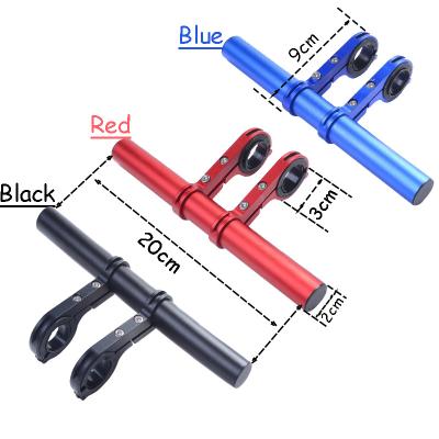 China Mountain Bikes New Arrival Accessories Bike Handlebar Supplement Extension For Bicycle Tachometer Headlight Light Lamp Holder for sale