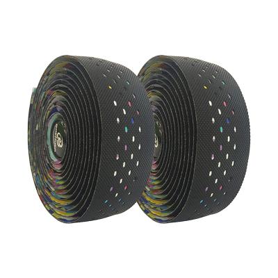 China High Quality Colorful Non-slip Shock Absorption Bicycle Handlebar Tape With Reflective Bar Bicycle Handlebar Professional Anti-skid Tape for sale