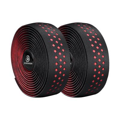 China High Quality Anti Slip Shock Absorption Bicycle Handlebar Tape With Bar End Plugs Professional Colorful Bicycle Handlebar Tape for sale