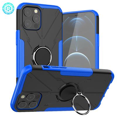 China 360 Rotation LOGO Case For Iphone 12 Pro Popular Custom Ring Holder Shockproof Armor Phone Case Max For Iphone 12 Pro Max for sale