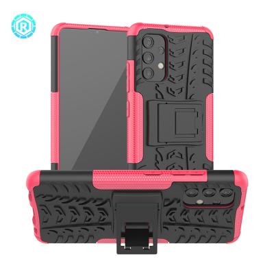 China Anti-fall Rugged Case For Samsung A32 4G Case Kickstand Shockproof For Samsung A32 4G for sale