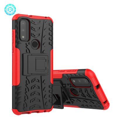 China OEM ODM Anti-Fall PC TPU Cover Yellow PC Anti-drop Mobile Phone Case Anti Phone Shockproof Protective Phone Case For Motorala G Pure for sale