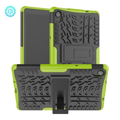 China hot sale Anti-drop silicone tablet case for Lenovo HD M8 colorful shockproof with kickstand dustproof case for TB-8506 8505 for sale