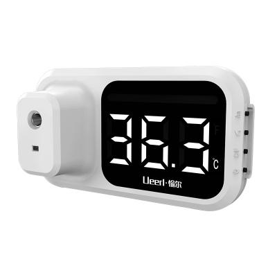 China K5 12 Screen Digital Display Languages ​​Voice Indoor Portable Mini Thermometer Double Flashing Auto Alarm for sale