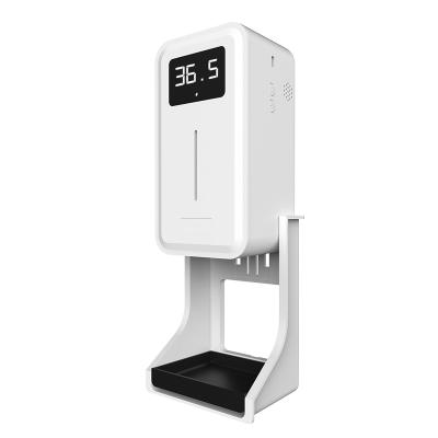 China 2021 Industrial New Automatic Temperature Measurement and Disinfection Machine 450ml Rehabor A Liquid Soap Dispenser for sale