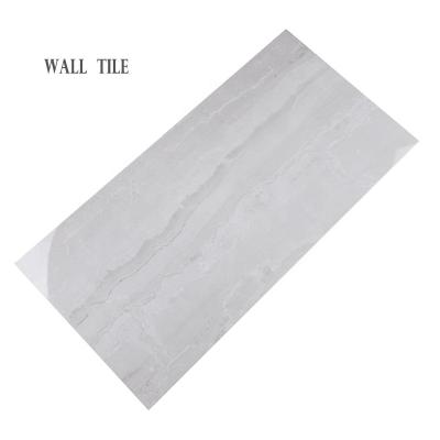 China Modern Popular Design 300*600mm White And Carrara Marble Texture Wall Tile for sale