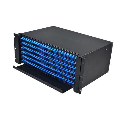 China Indoor Optical Fiber Distribution 144core 19 Rack Mount Fiber Patch Panel for sale