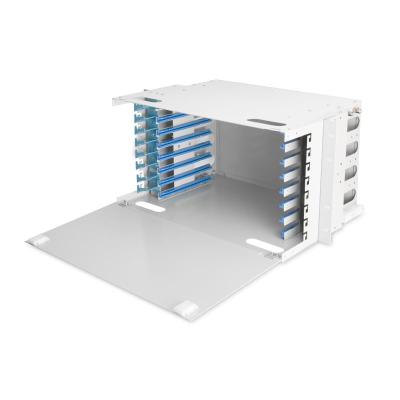 China Base del panel de remiendo de Fc del adaptador del Sc del panel de remiendo del estante de ODF 19 6U 96 en venta