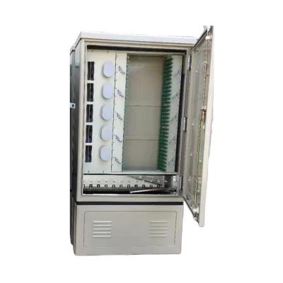 China FTTX Outdoor Fiber Optic Cabinet FDT SC Port 288 Fibers Waterproof for sale